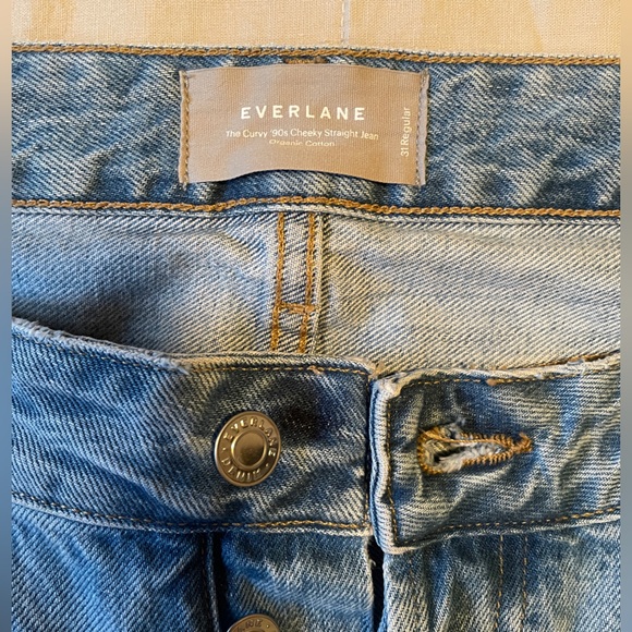 Everlane 90s curvy cheeky jean (hourglass jean) - Picture 7 of 12
